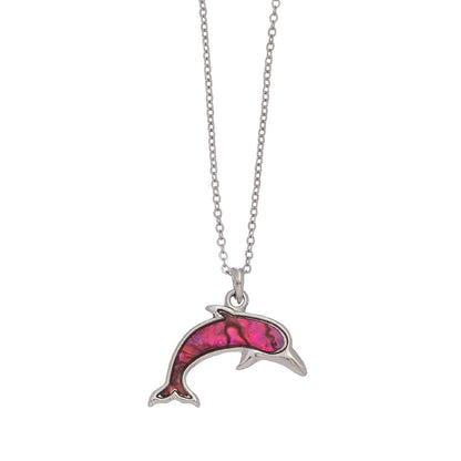 Abalone Shell Pendant Necklace Beach Jewelry