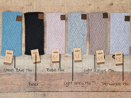 C.C Diagonal Stripes Criss-Cross Pattern Head Wrap