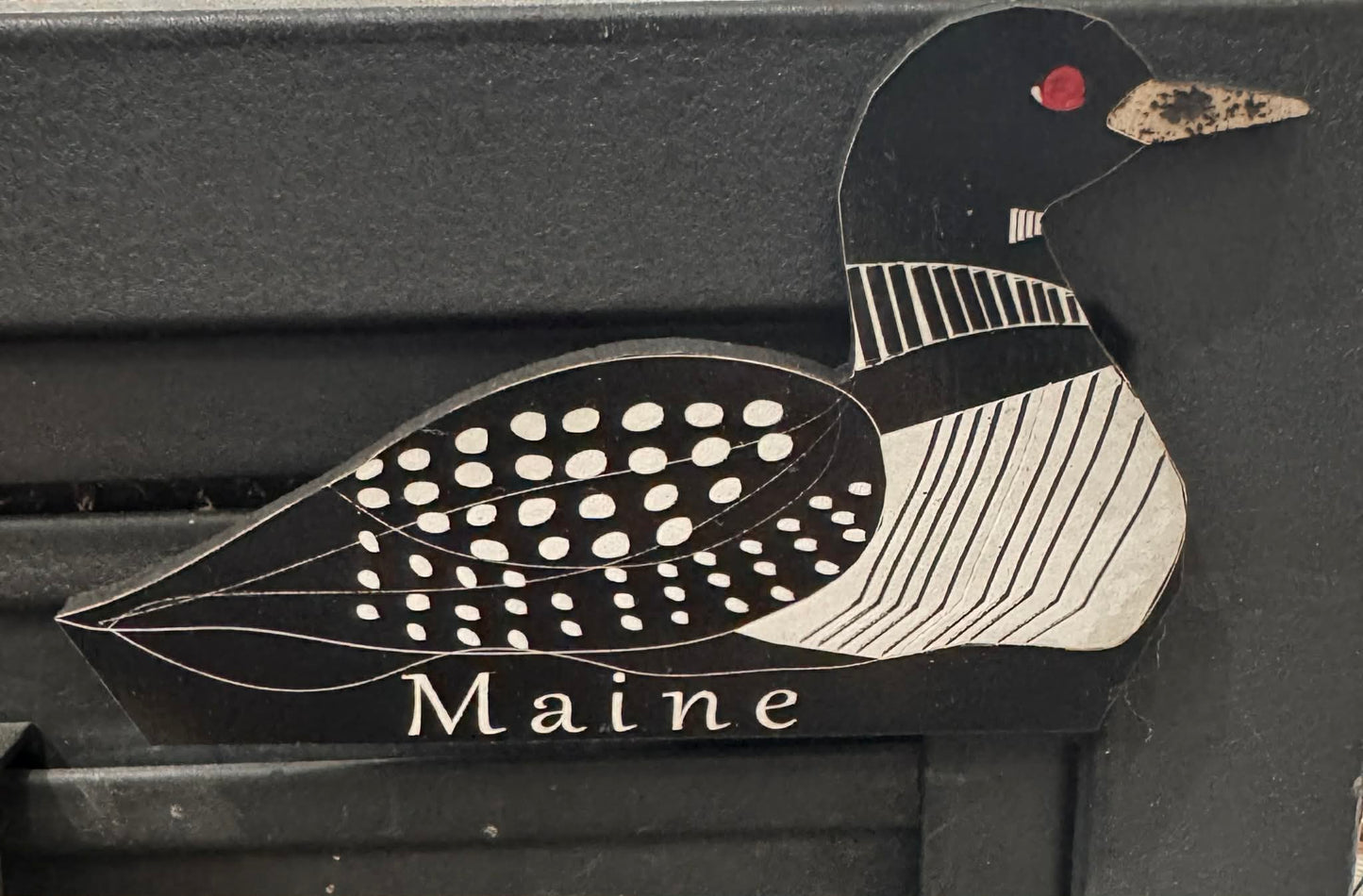 Maine Themed Wooden Magnets. Made Locally