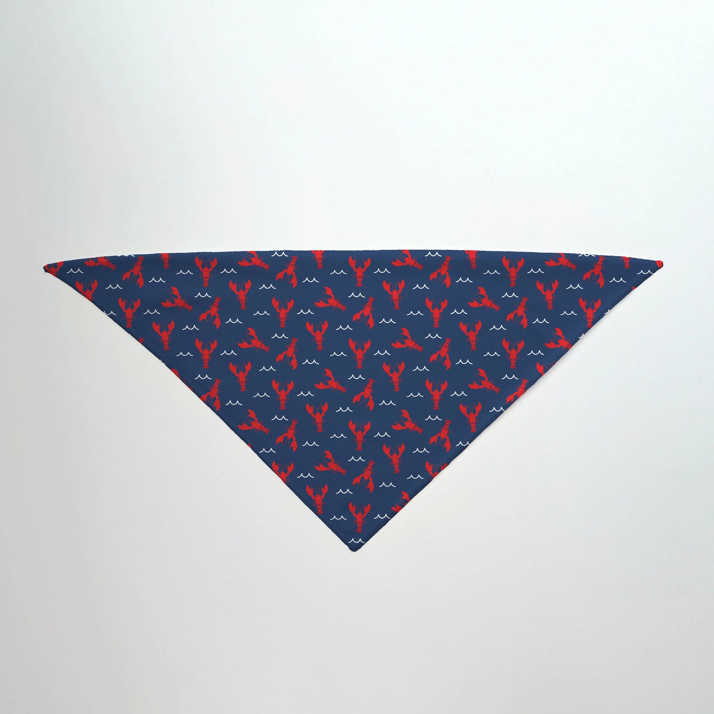Lobster Reversible Dog Bandana