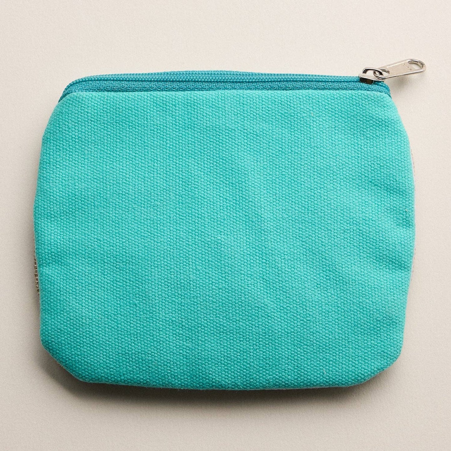 Beaded Sardine Can Clutch | Hand-Embroidered Sequin Zip Pouch