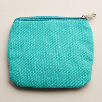 Beaded Sardine Can Clutch | Hand-Embroidered Sequin Zip Pouch