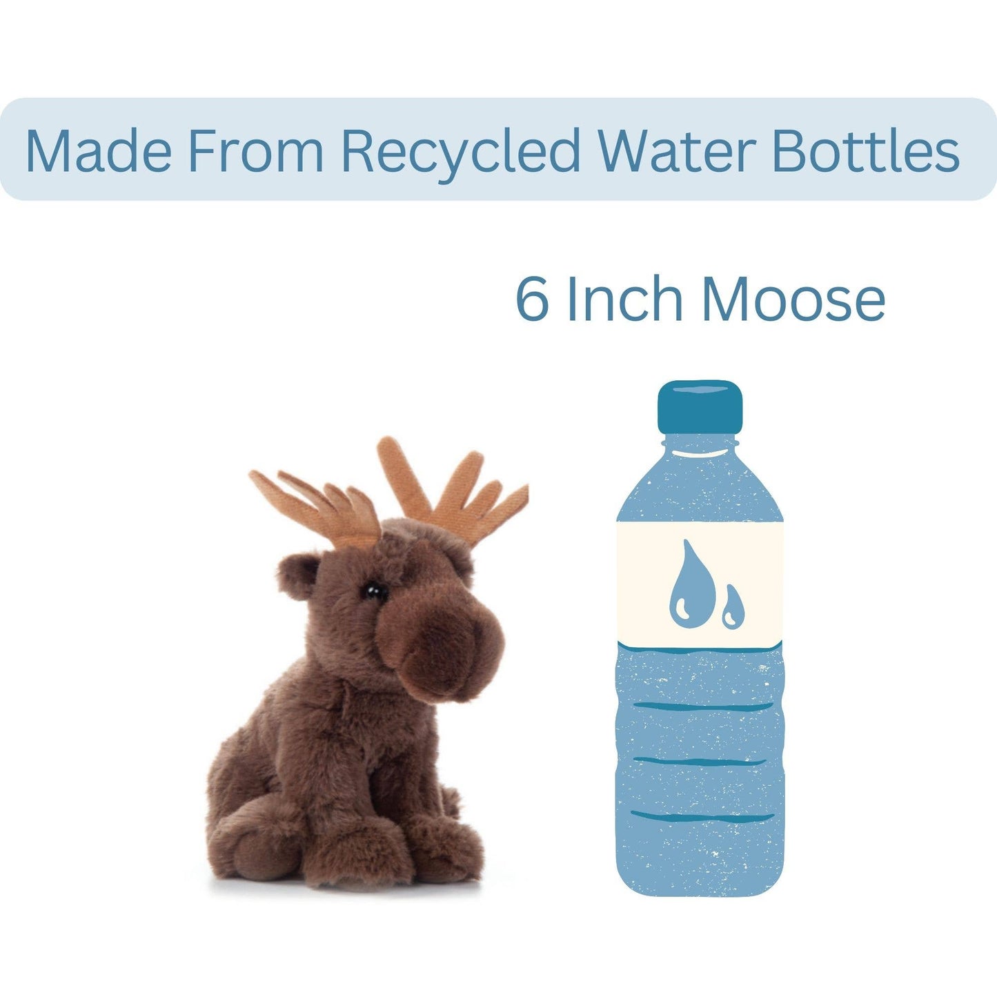 6" (15cm) Babiez Wild Onez Moose