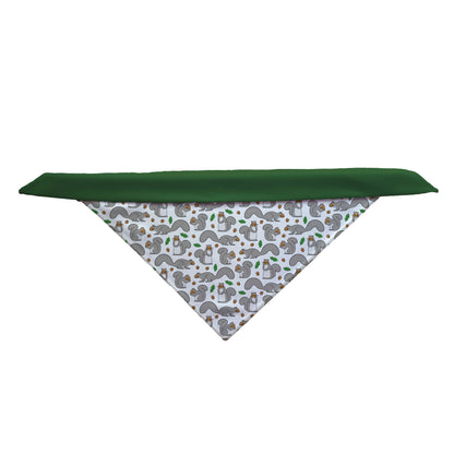 Squirrel Patrol Reversible Dog Bandana