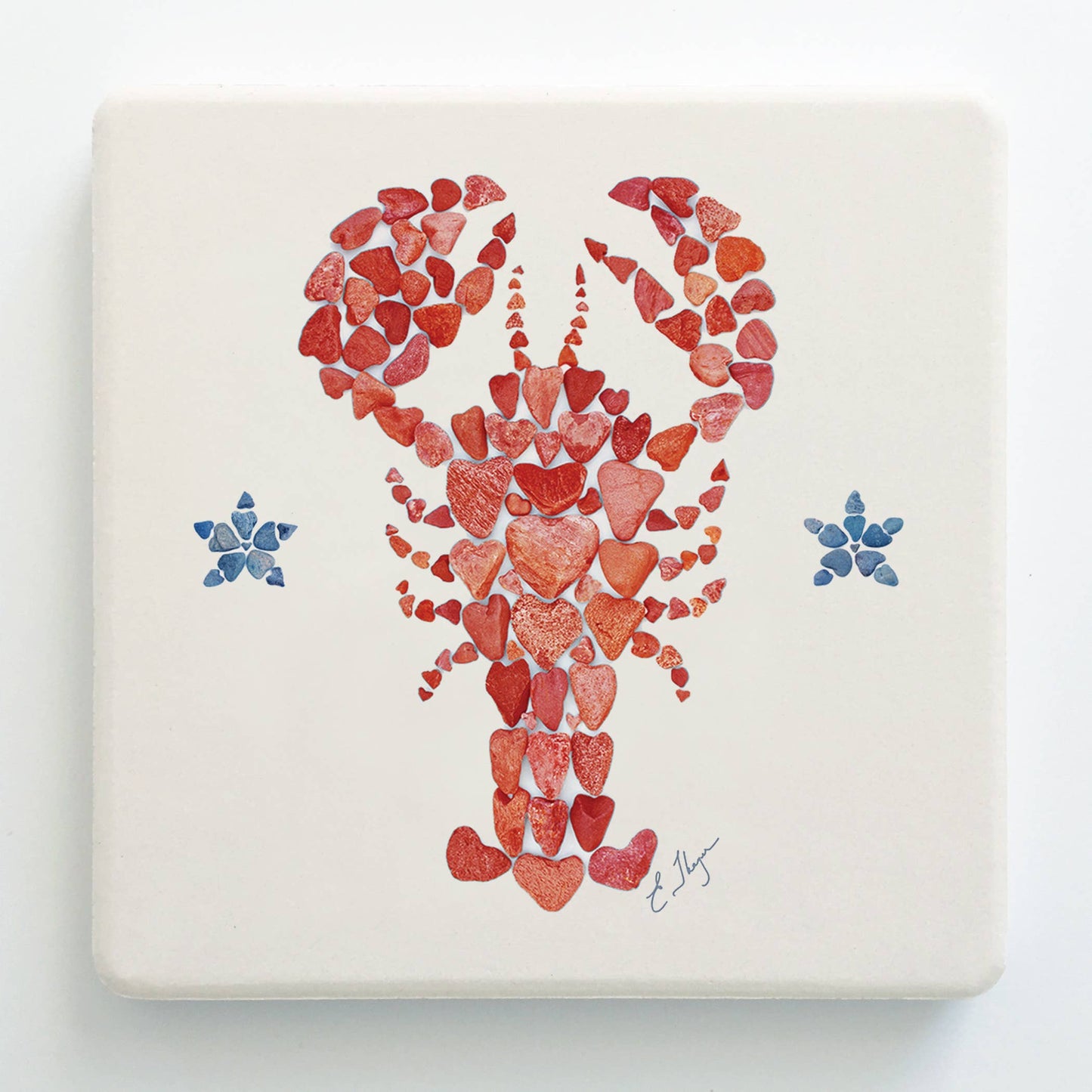 Coastal coasters | Red Lobster coasters