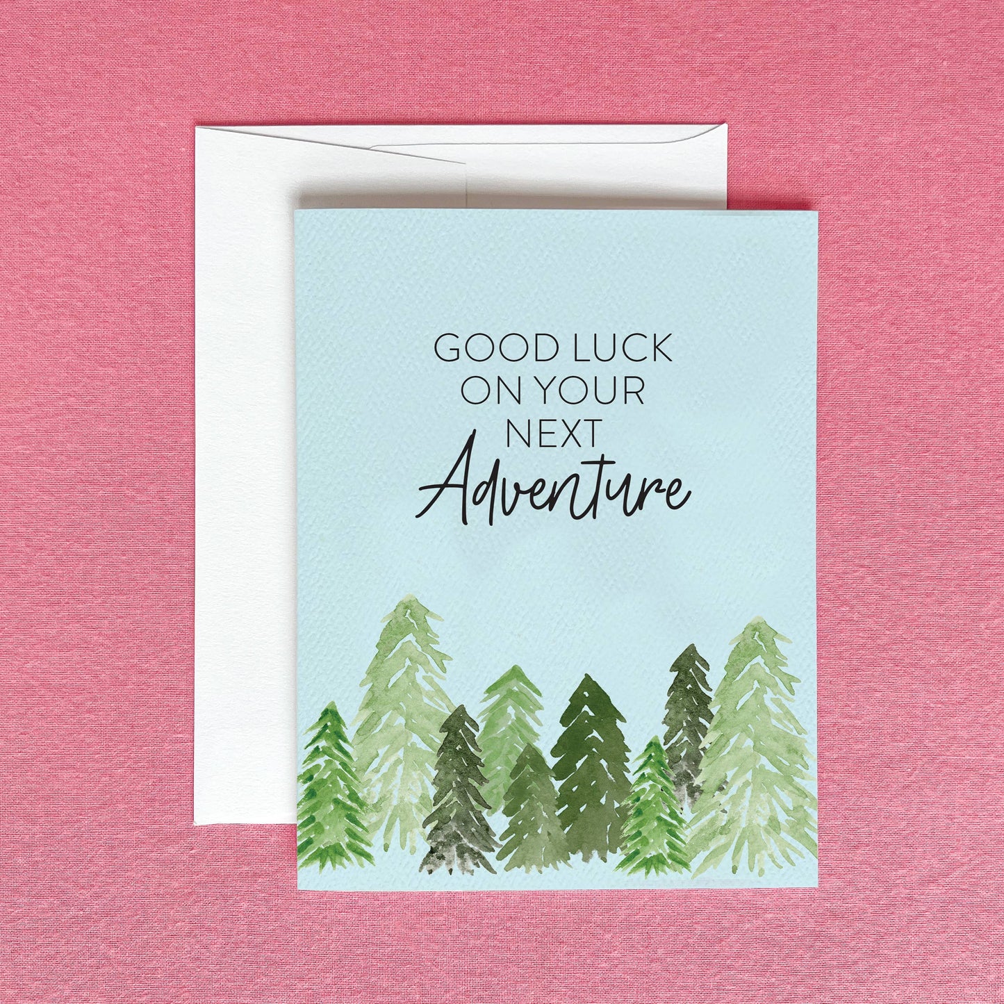 Congrats Greeting Card | Good Luck on Your Next Adventure