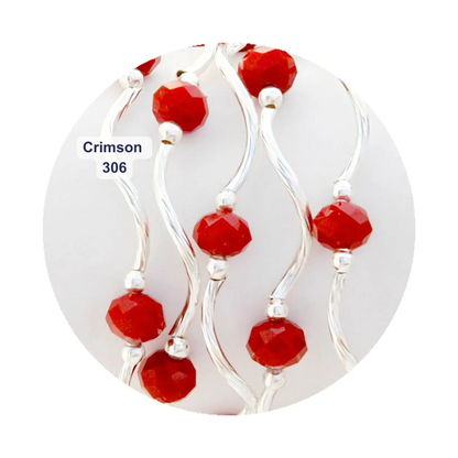 Classic Crystal Beaded Stretch Bracelets
