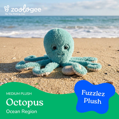 14" (36cm) Sea Fuzzlez Octopus