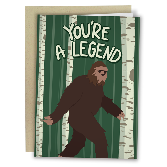 You're A Legend - Funny Birthday Card