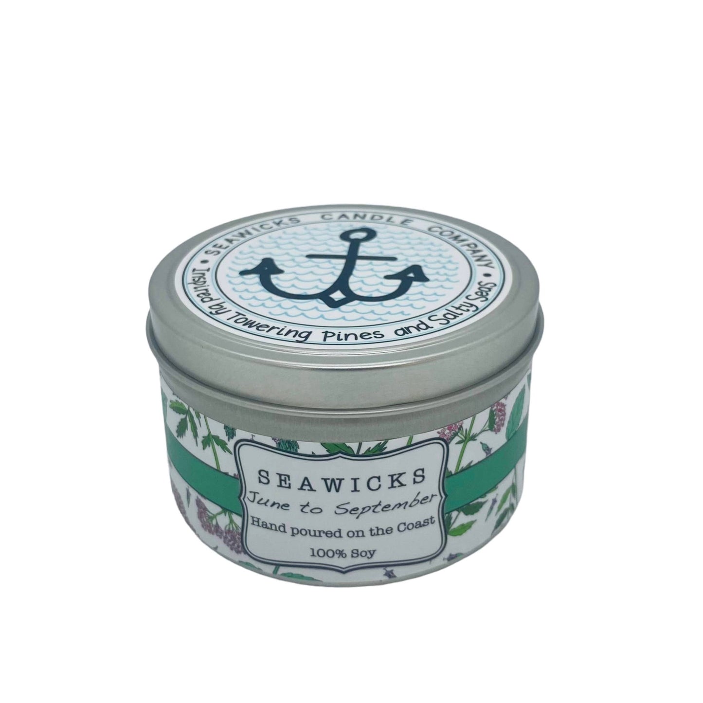 June to September 100% Soy Large Travel Tin