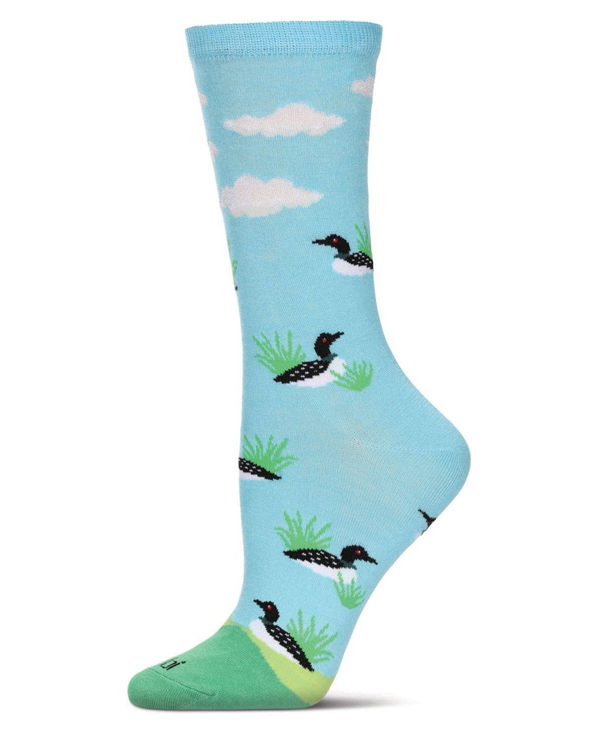 Loon Bird Bamboo Crew