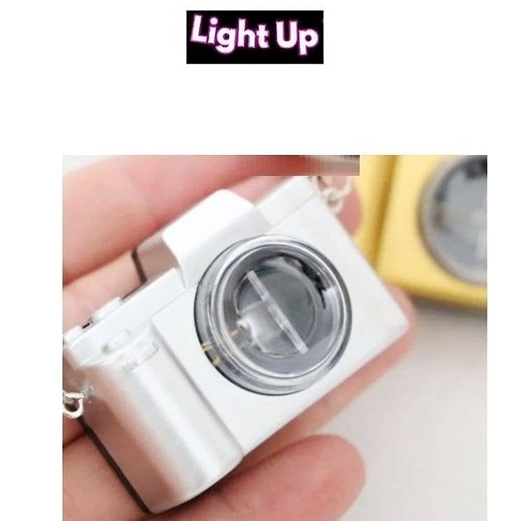 Light up Camera Key Chain