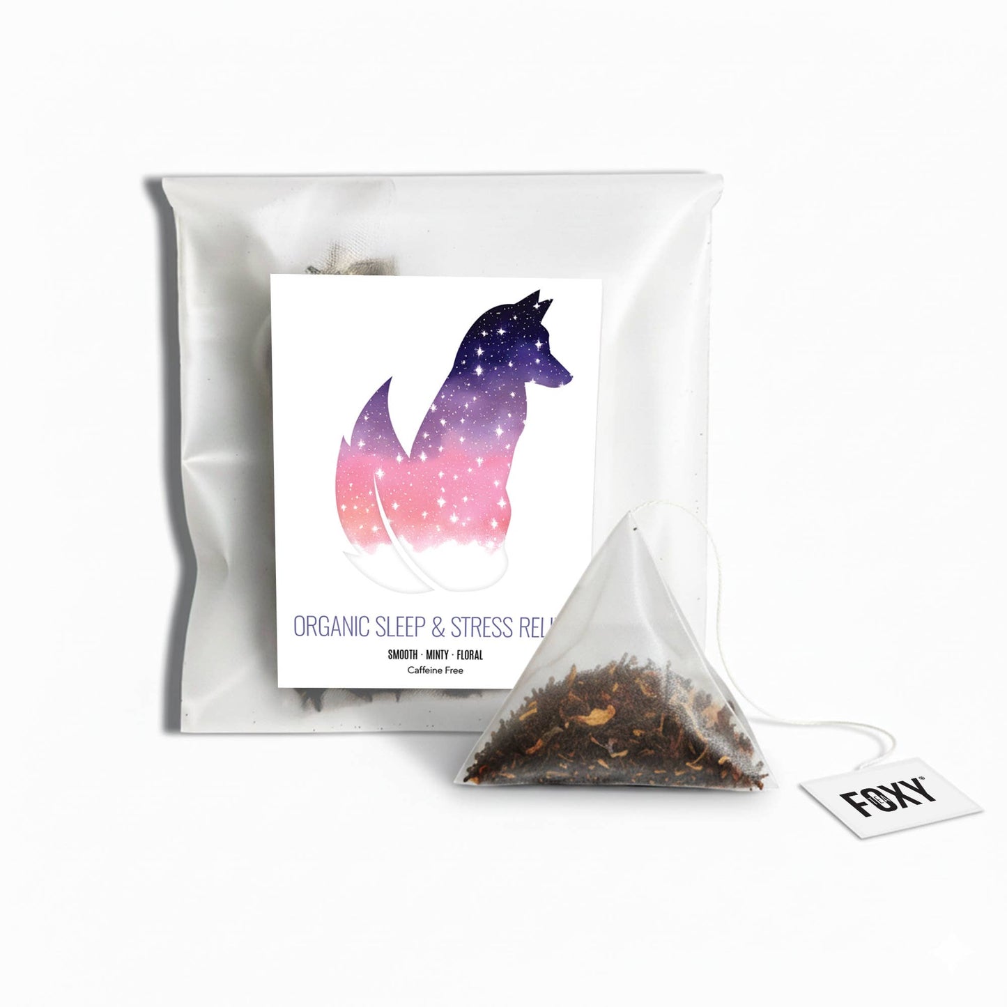 Single Serve Hand-Packed Loose Leaf Tea Pyramid
