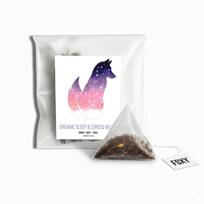Single Serve Hand-Packed Loose Leaf Tea Pyramid