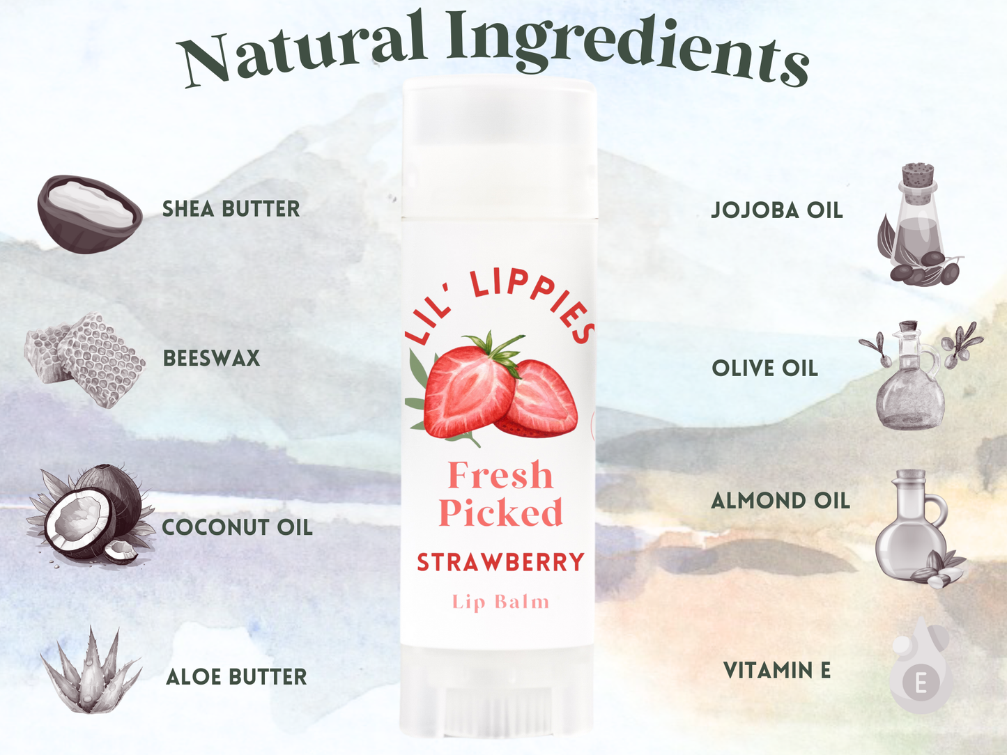 Blueberry Lip Balm