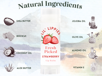 Fresh Picked Strawberry Lip Balm