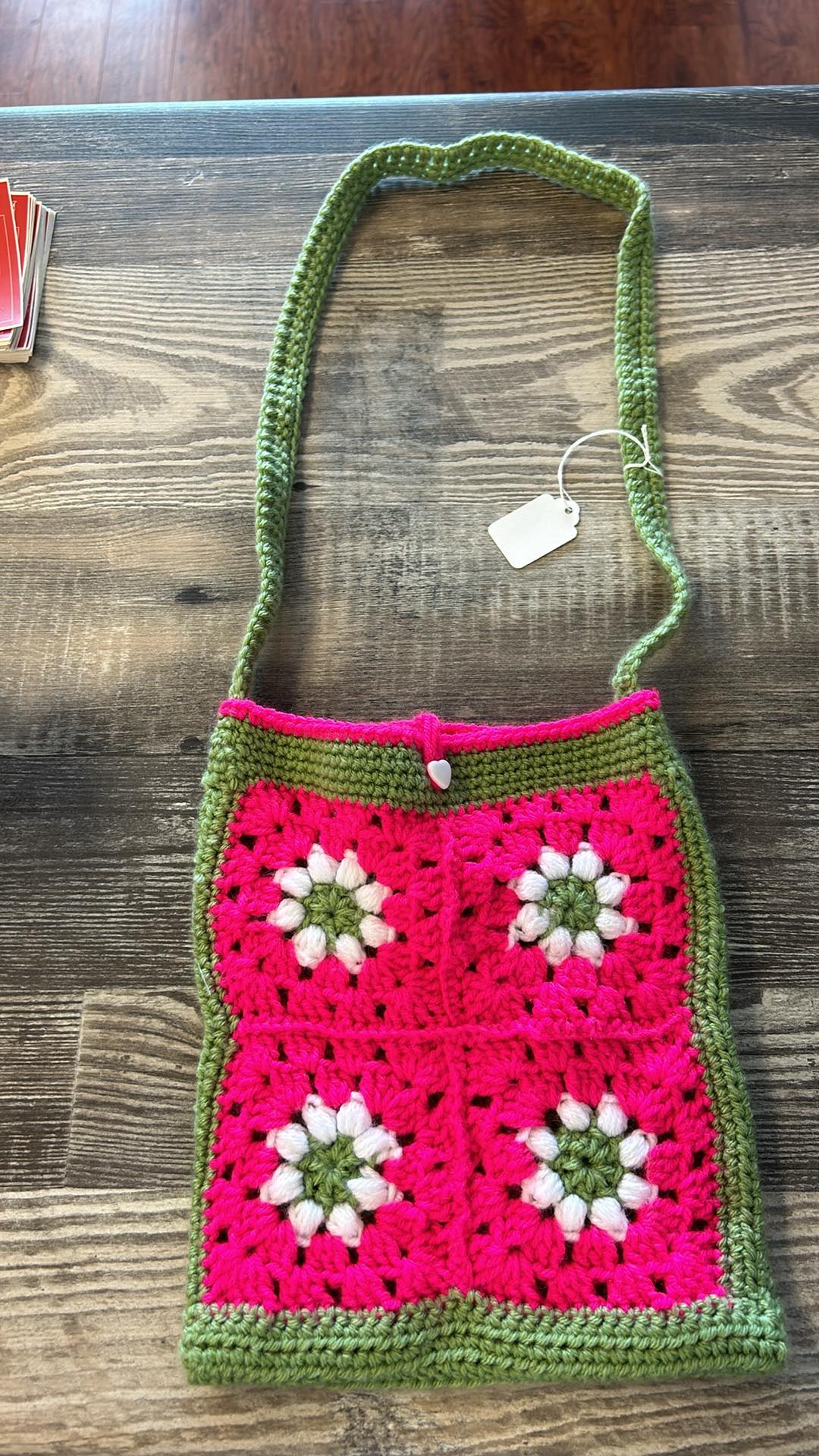 reina small crochet bags