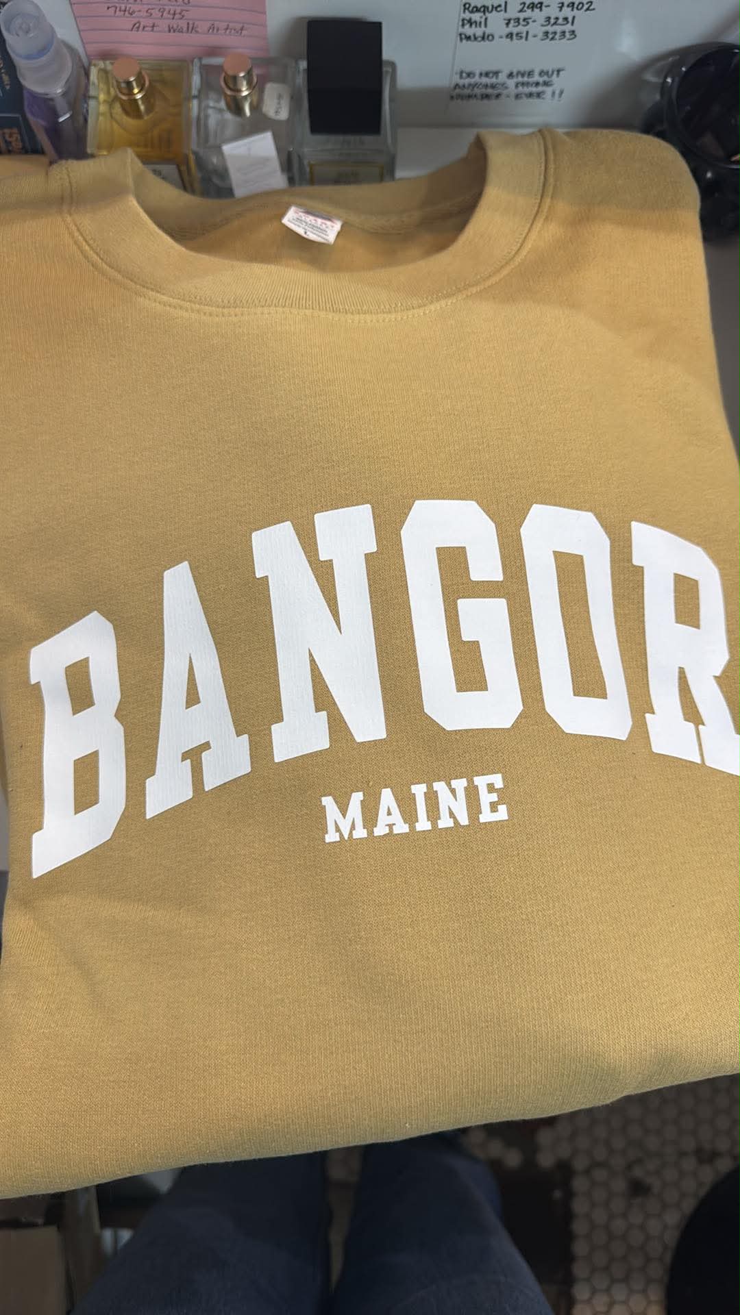 Bangor Crewneck Sweatdshirts