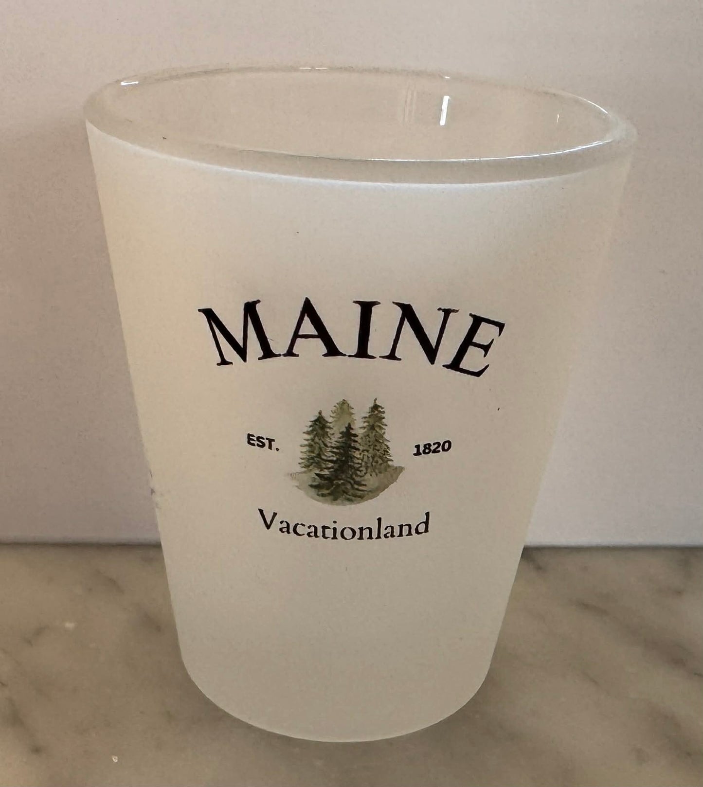 Maine Themed Shot Glasses
