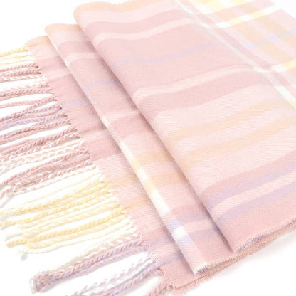Unisex Plaid Acrylic Cashmere Feel Winter Scarves