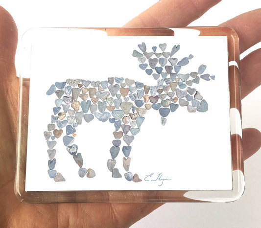 Wildlife magnets  | Moose magnets