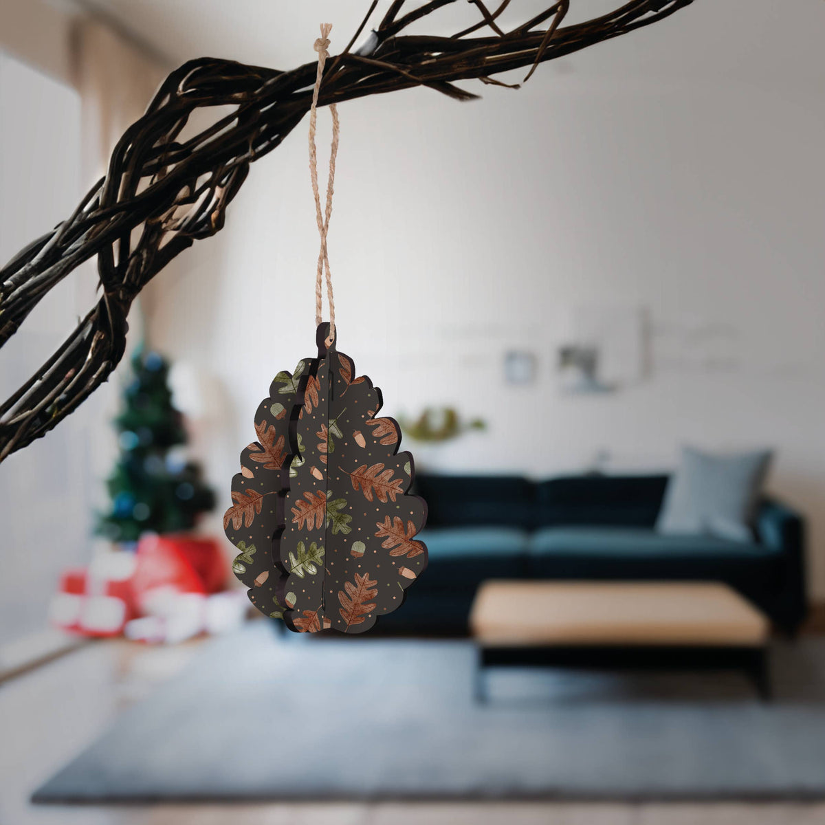 Pinecone Pattern Ornament