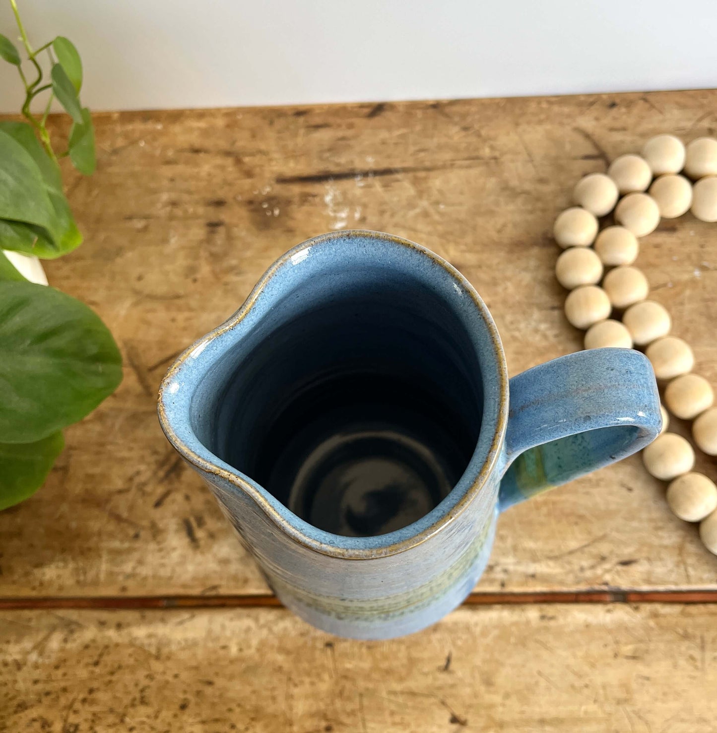 Tall Pitcher Summer Pitcher-Blue