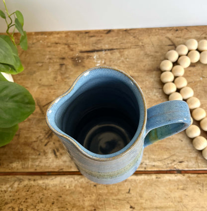 Tall Pitcher Summer Pitcher-Blue