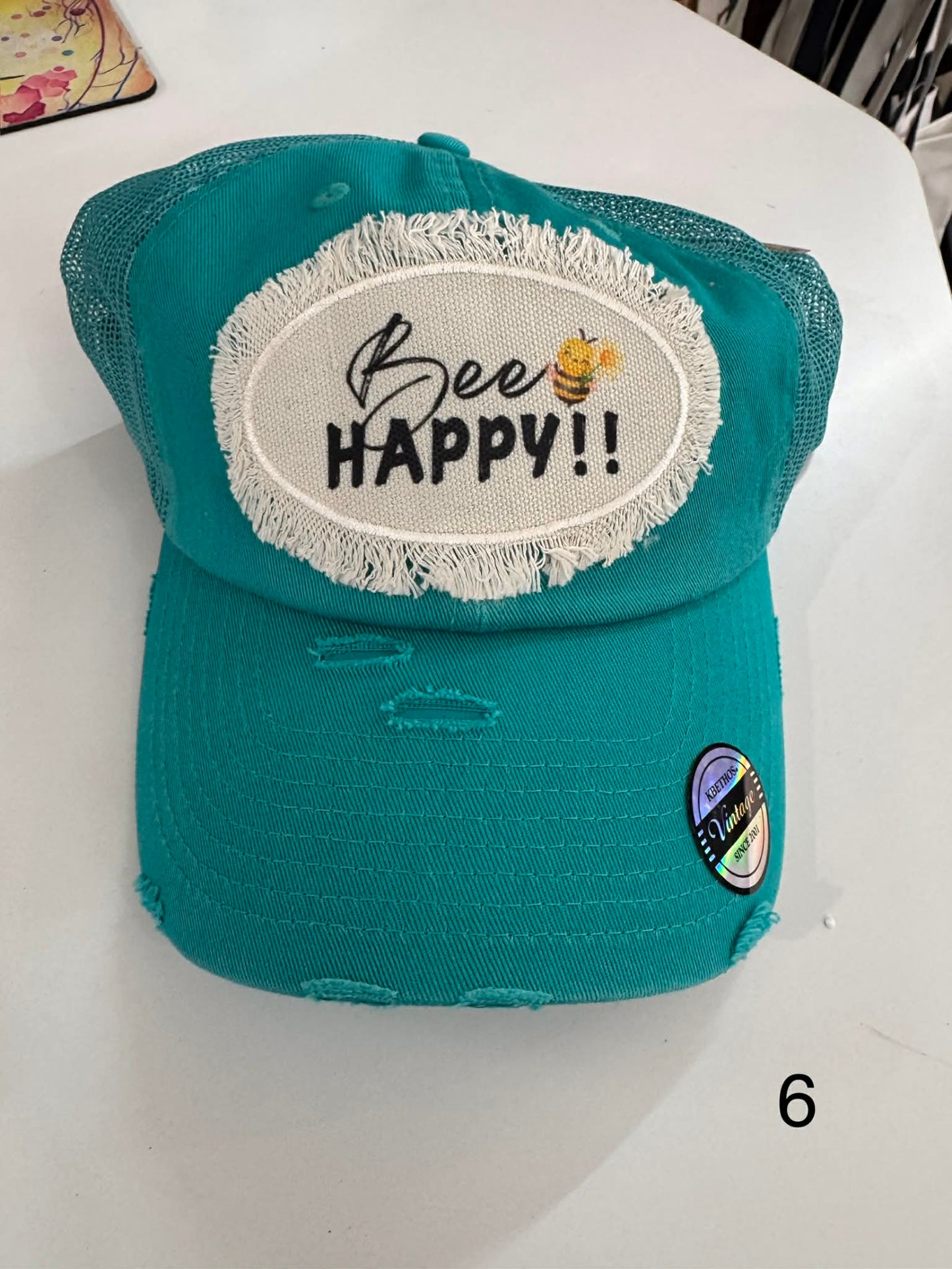 Women Distressed Hat