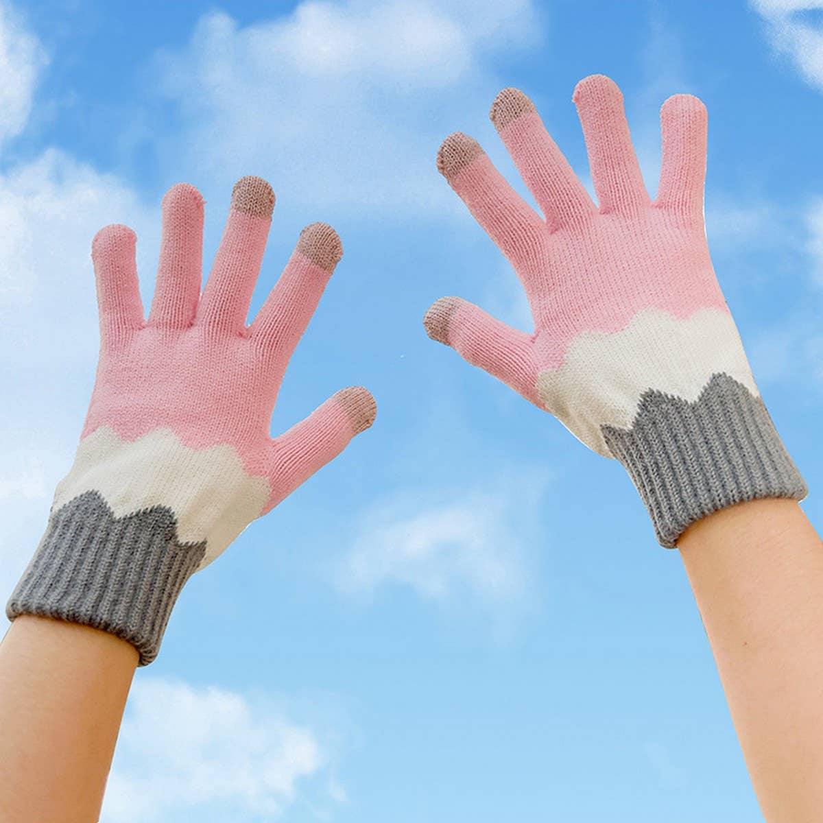Cute Knit Gloves for Women  Touchscreen