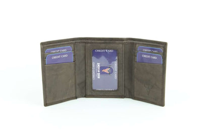 American Bison Tall Trifold Wallet