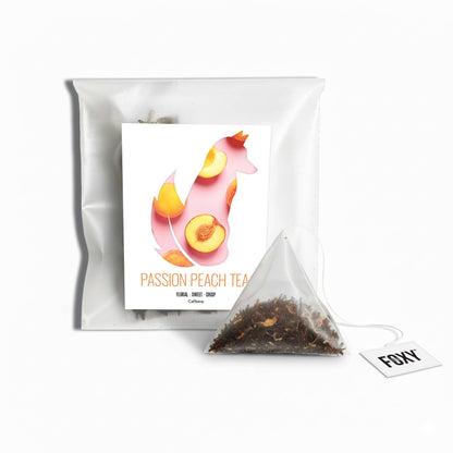 Single Serve Hand-Packed Loose Leaf Tea Pyramid