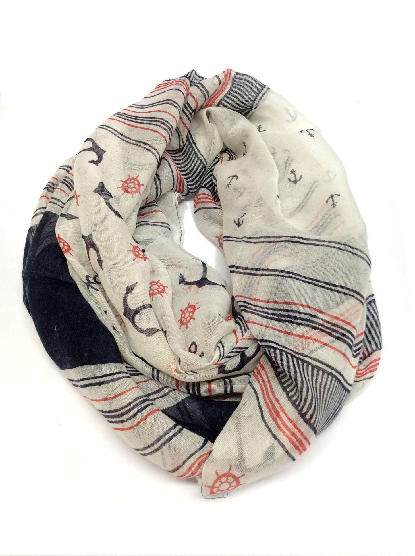 Anchor Oblong Scarf