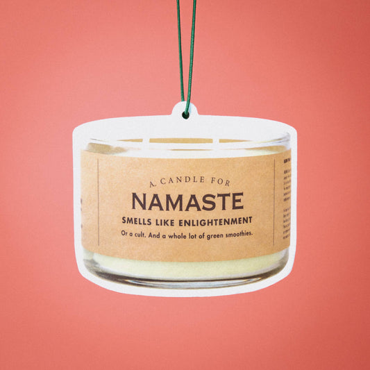 Namaste Air Freshener | Funny Car Air Freshener