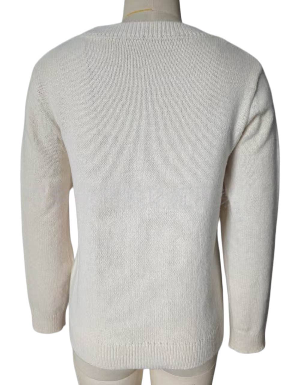 Red Claw lobster jacquard knit sweater fall winter pullover