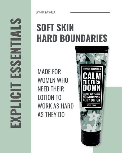 Calm The Fuck Down Body Lotion, Relaxation Gift