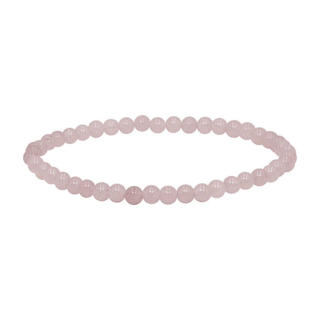 Mini Gemstone Beaded Stretch Bracelets
