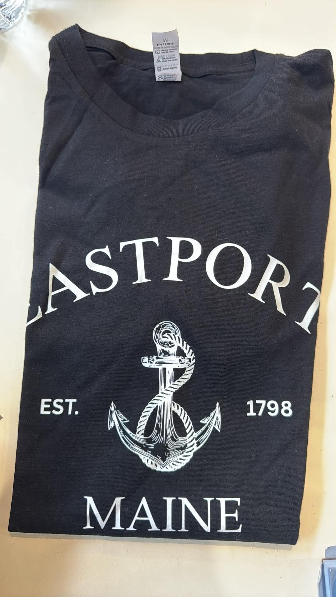 Black Eastport t-SHIRT