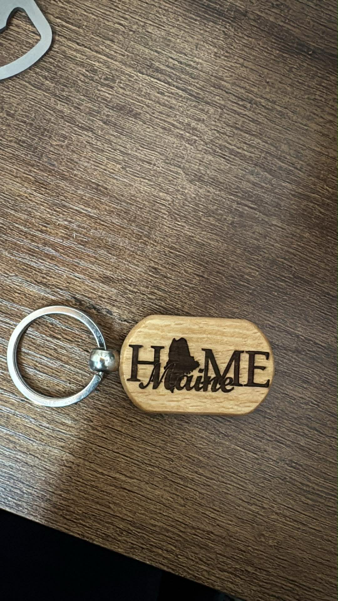 Maine  Keychain