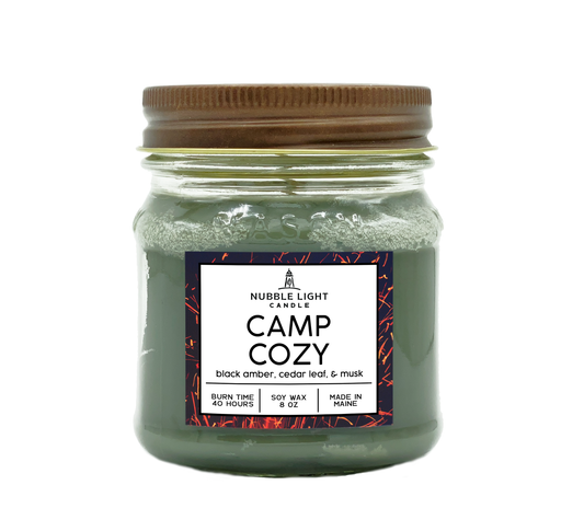 Camp Cozy 8oz. Scented Soy Candle