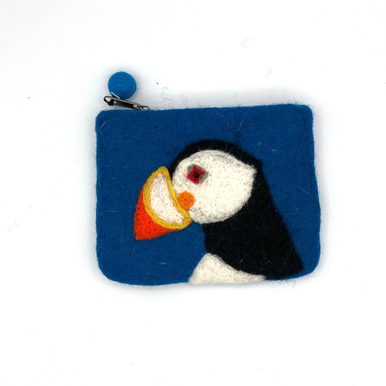 Atlantic Puffin Felt Coin Purse
