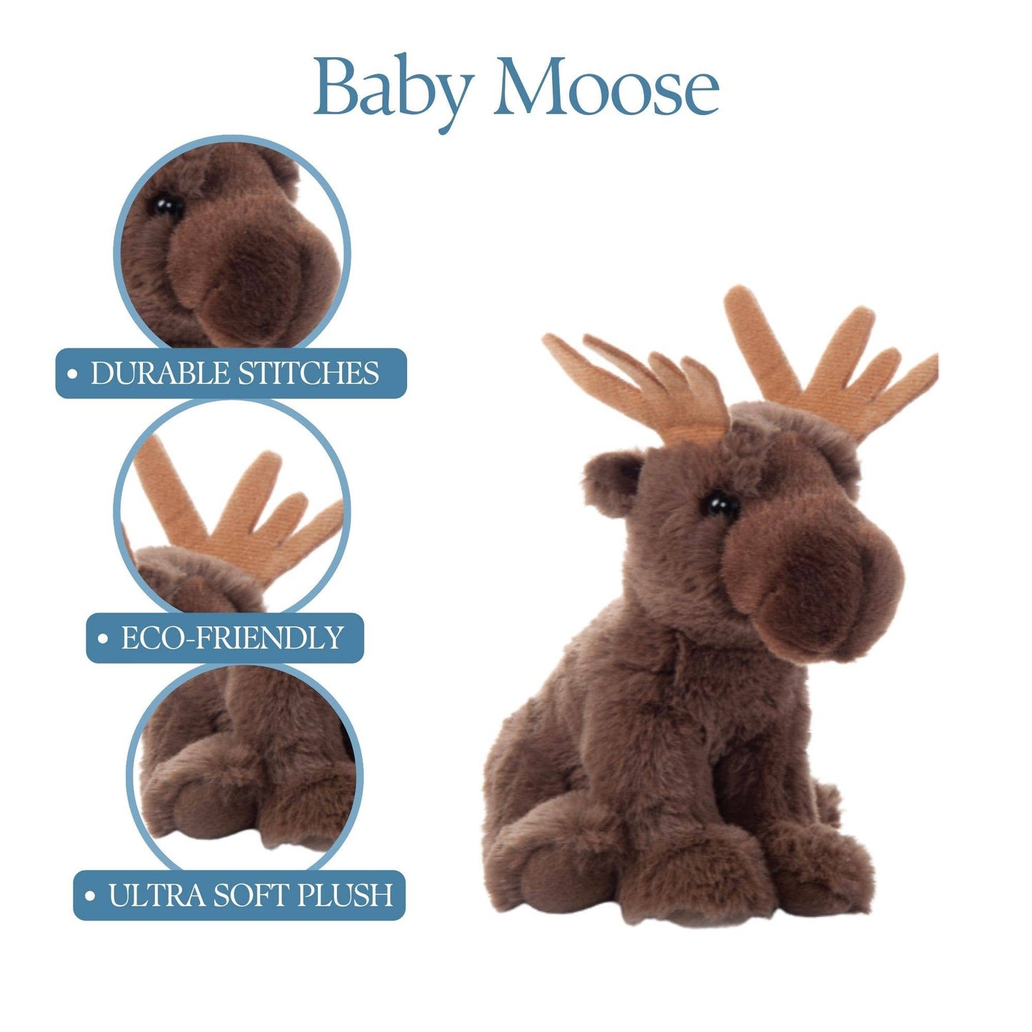 6" (15cm) Babiez Wild Onez Moose