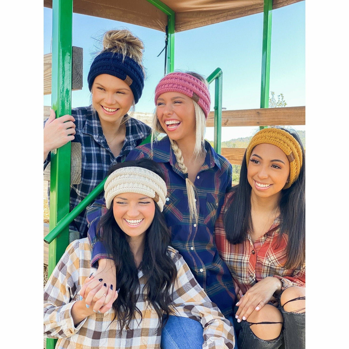 CC Solid Ribbed Women's Headband