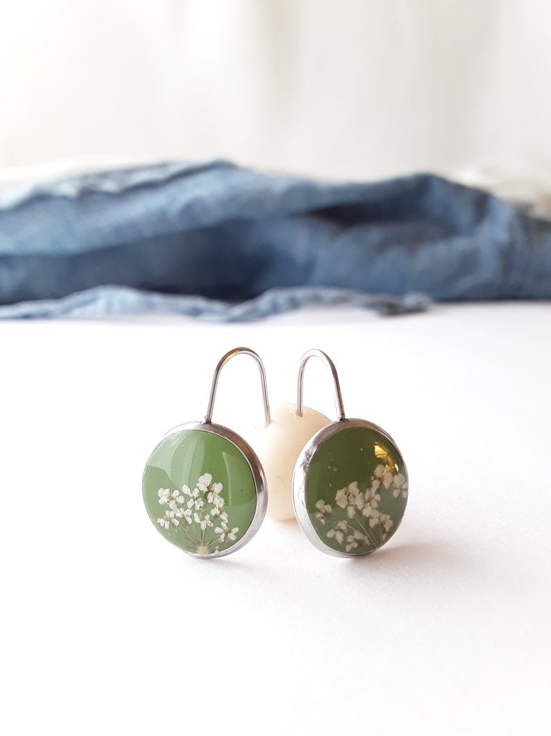 Queen Anne's Lace Earrings
