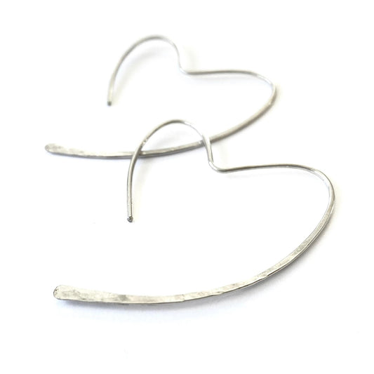 Aziza Jewelry Lightweight Heart Earrings