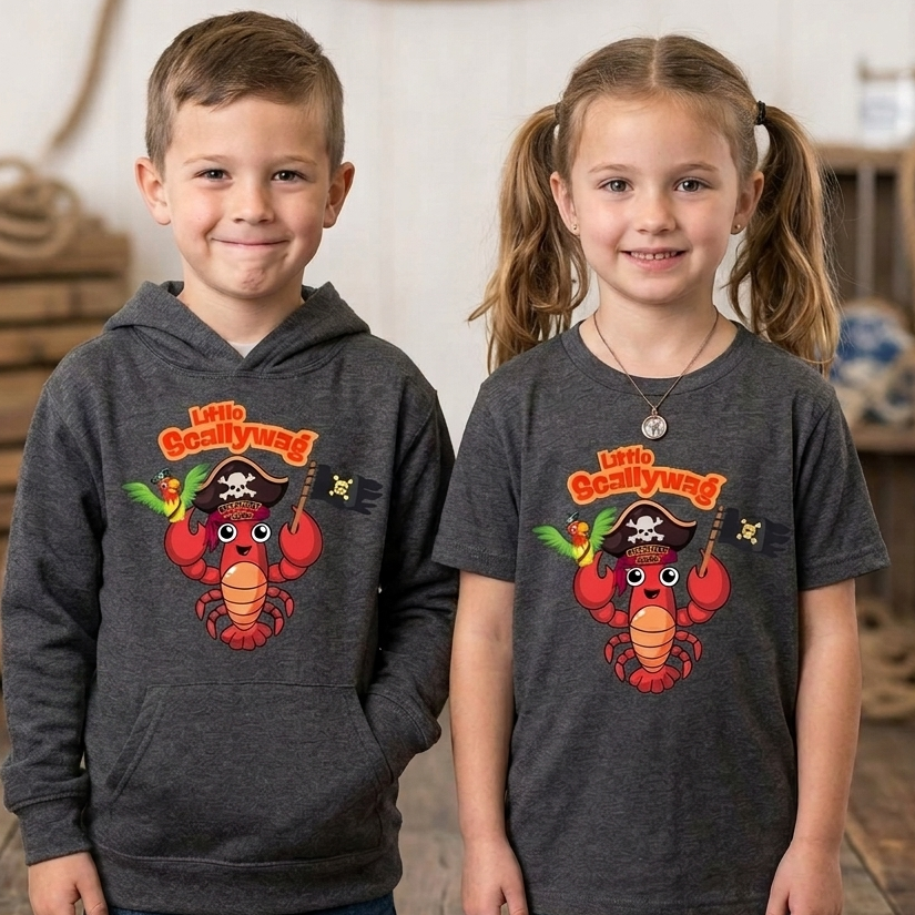 PRE-ORDER Youth Eastport Pirate Festival Shirts and Hoodies