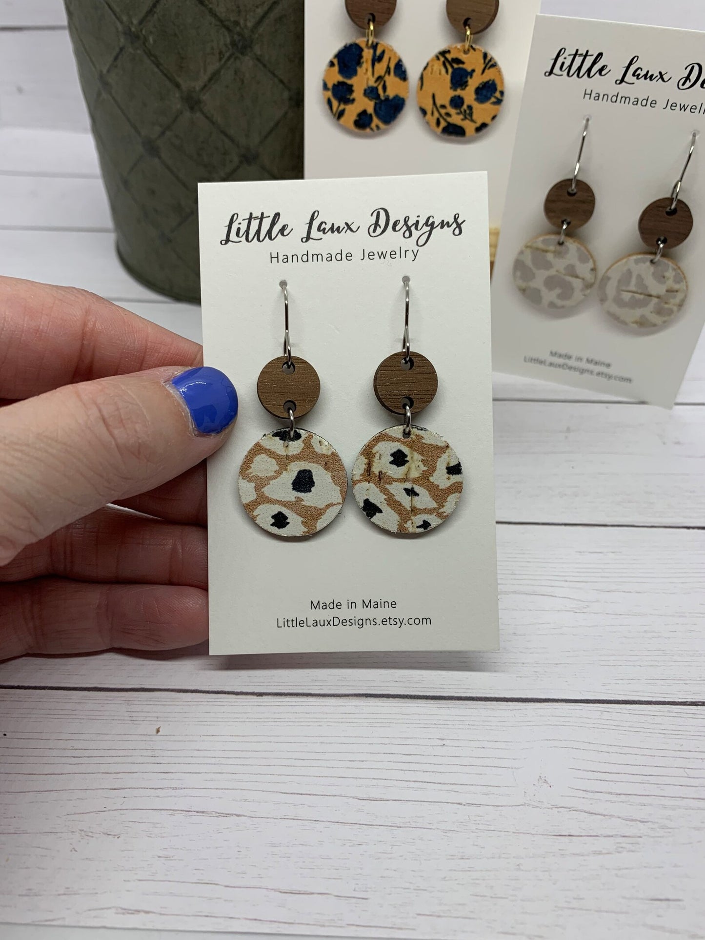 Mini Double Dangle by Little Laux Design