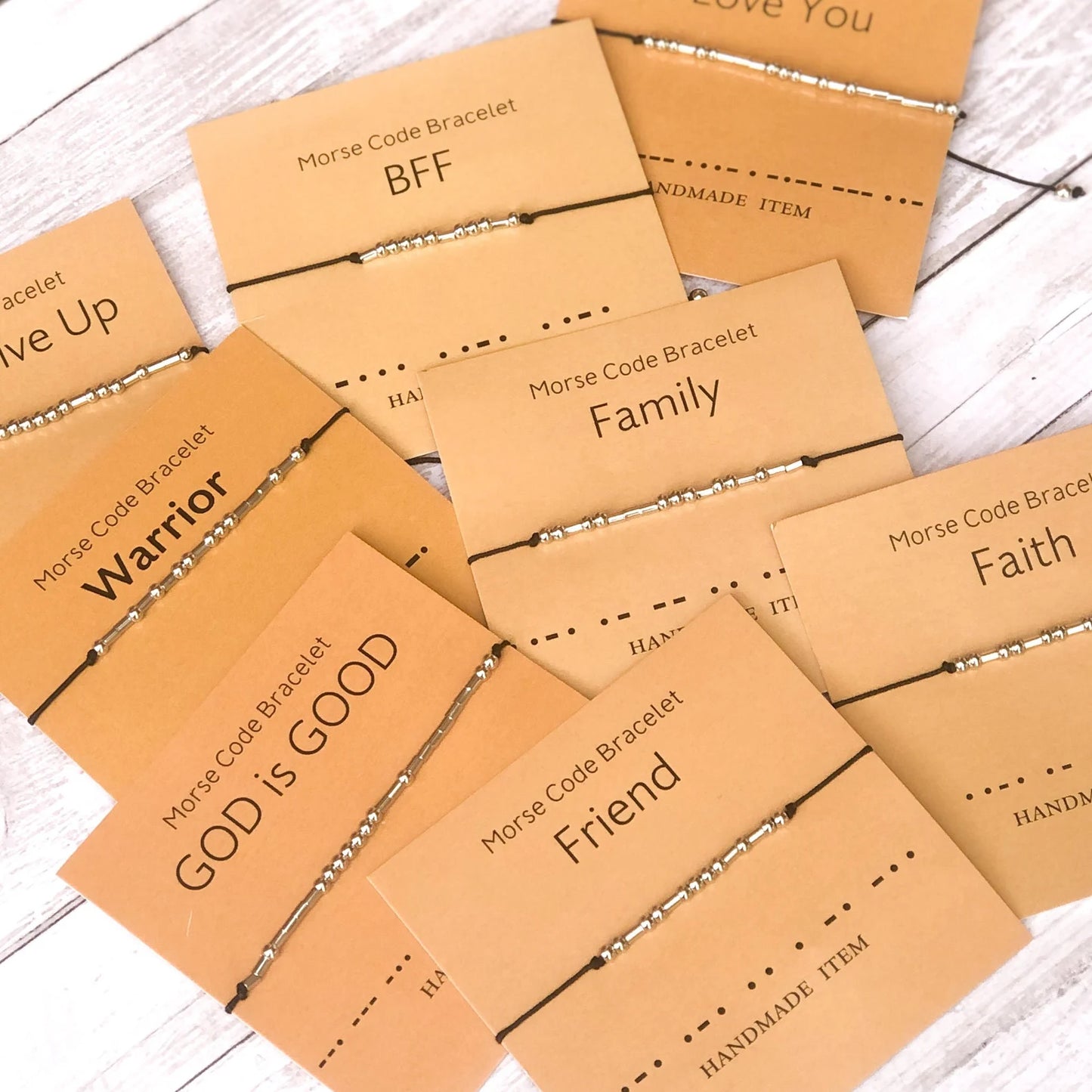Morse Code Bracelets
