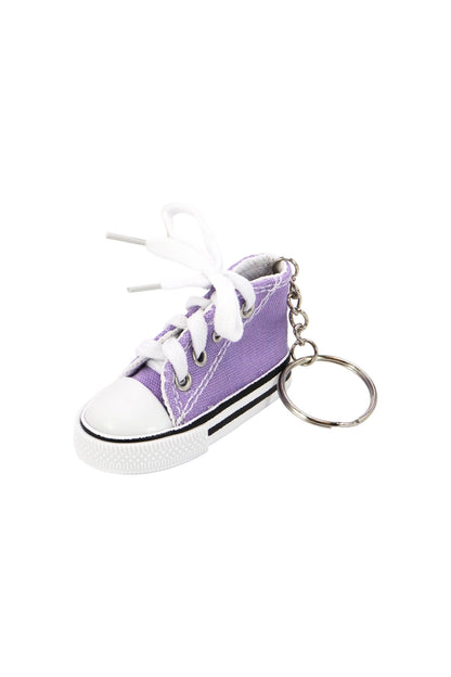 Canvas Rubber Sole Sneakers Novelty Key Chain