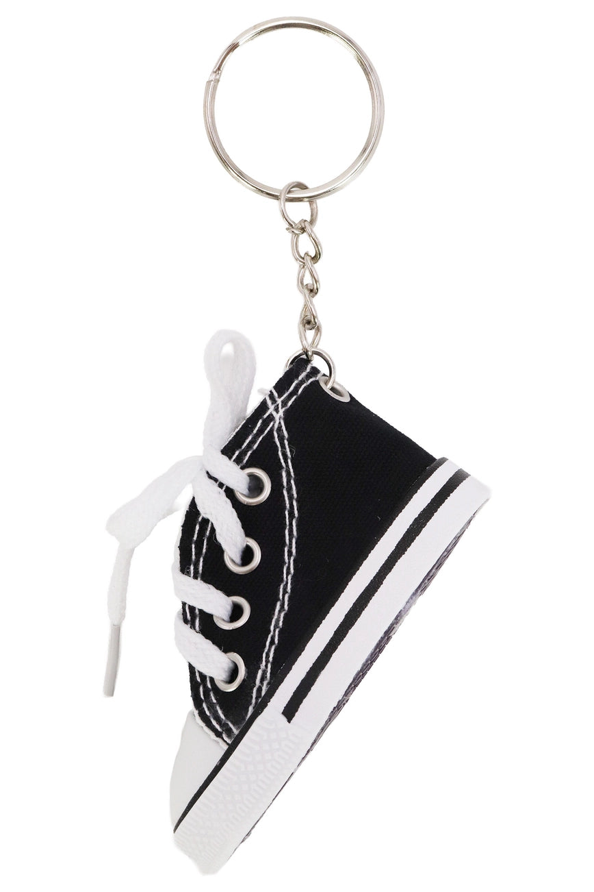 Canvas Rubber Sole Sneakers Novelty Key Chain
